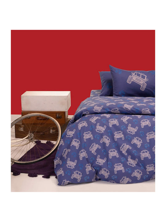 Melinen Kinder Kissenbezüge Set 50x70cm Blue