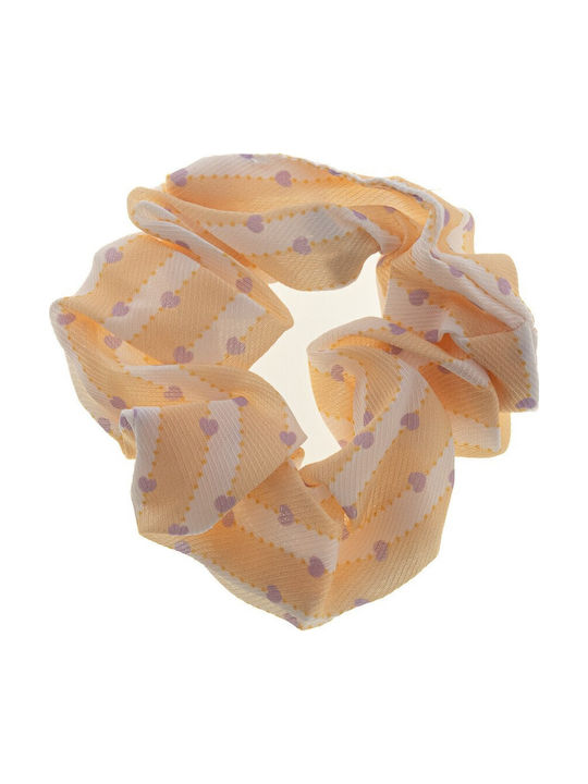 FantazyStores Παιδικό Λαστιχάκι Scrunchy Κίτρινο
