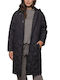 Rino&Pelle Women's Short Puffer Jacket for Winter with Hood Black