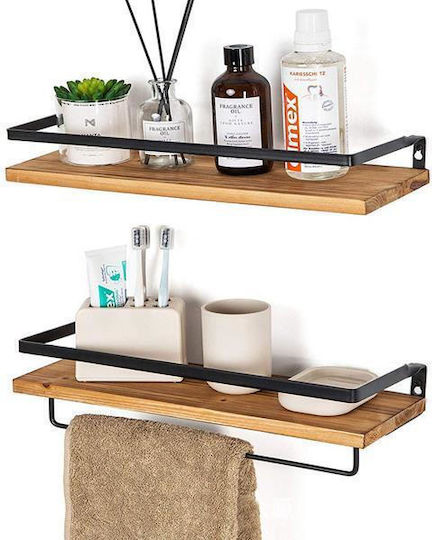 Next Metallic Wall-Mounted Bathroom Shelf