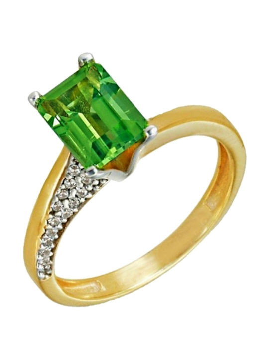 Tasoulis Jewellery Collection Einzelstein aus Gold 14K