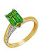 Tasoulis Jewellery Collection Einzelstein aus Gold 14K