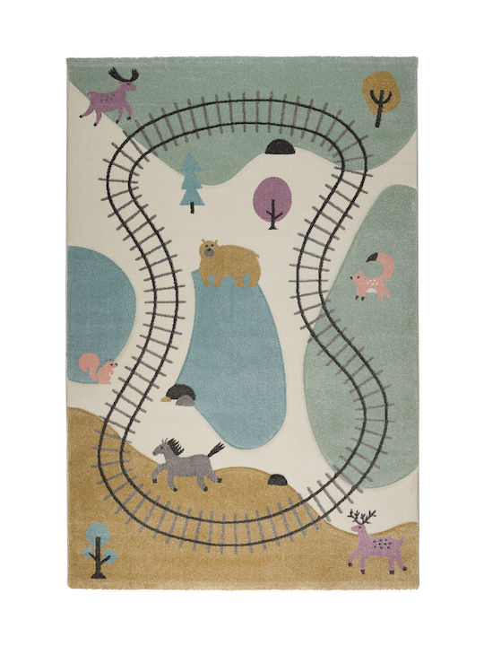 Βιοκαρπέτ Kids Rug White 140x200cm