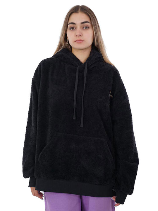 Freddy Women's Fleece Sweatshirt Black