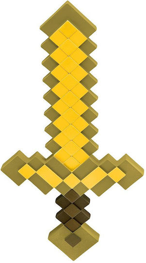 Action Figure Gold Sword Minecraft