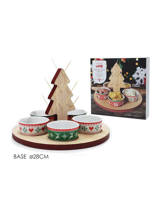 General Trade Dessert Tower Stand with Christmas Trees General Trade Dessert Tower Stand with Christmas Trees