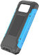 Optonica Solar Power Bank 10000mAh with USB-A Port and USB-C Port Blue