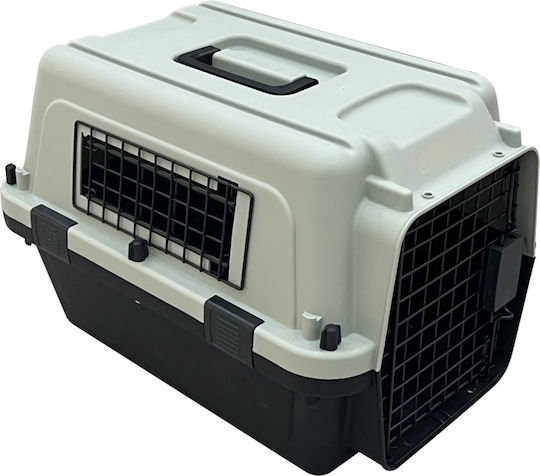 Pet Interest Black Dog Transport Cage 50x35.5x34.5cm