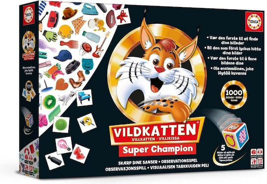 Επιτραπέζιο Παιχνίδι Vildkatten Super Champion για 2-6 Παίκτες 6+ Ετών (EN) Educa