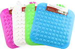 Viosarp Shower Mat with Suction Cups Blue 42x43cm