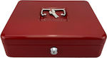 Mr Mondial Κουτί Ταμείου με Κλειδί 2153.4A-RED Κόκκινο