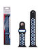 Volte-Tel Strap Silicone with Pin Black (Apple Watch 38/40/41/42mm)