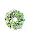 Aca Christmas Fabric Decorative Wreath 40cm