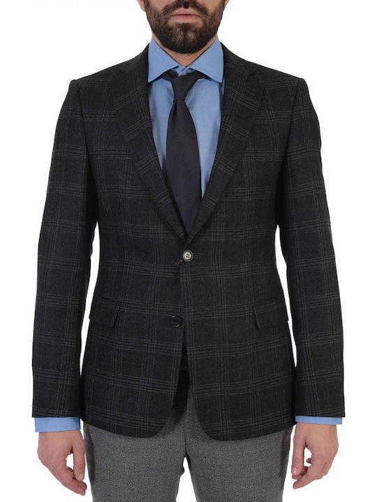 Tom Frank Men's Winter Suit Jacket Gray