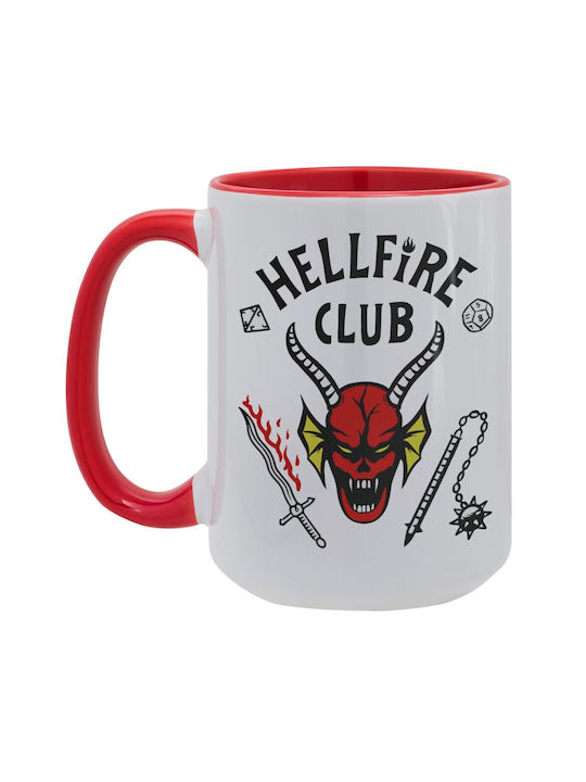 Koupakoupa Club Cană Ceramică Roșie 450ml