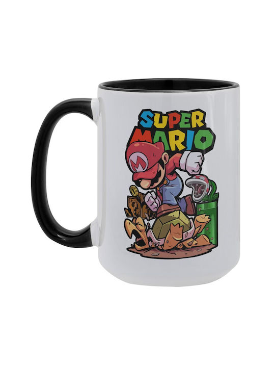 Koupakoupa Mug Ceramic Black 450ml