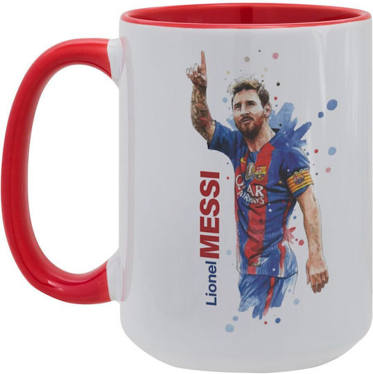 Koupakoupa Lionel Messi Mug Ceramic Red 450ml