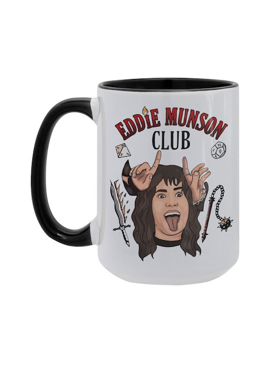 Koupakoupa Eddie Munson Mug Ceramic Black 450ml