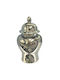 Art et Lumiere Decorative Vase Silver 26x26x40cm