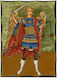 Polyart Εικόνα Архангел Михаил Дърво 20x28см.