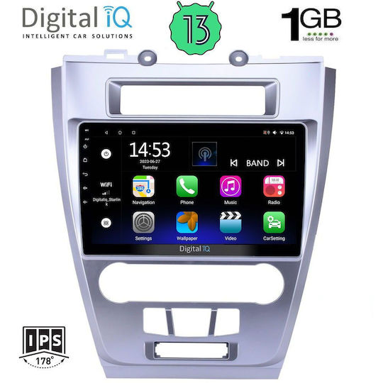 Digital IQ Автомобилна Аудио Система (Блутут/USB/AUX/WiFi/GPS/Apple-Carplay/Android-Auto) с Тъчскрийн 10"