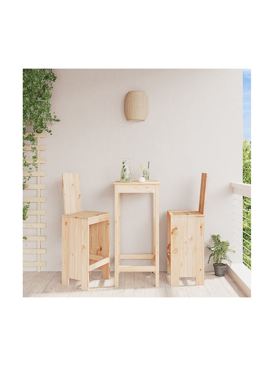 Hölzernes Gartenhocker Für Außenbereich Kaffee ...