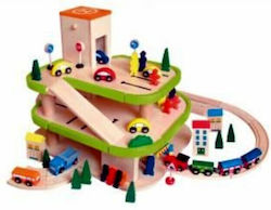 Woody Toys Garaj Pentru 3+ Ani