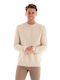 Selected Herren Langarm-Pullover Beige