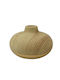 Oriana Ferelli Candle Holder Ceramic in Gold Color 12x12x8.5cm 1pcs