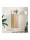 Wall Living Room Cabinet made of Particle Board Sonoma Oak 34.5x34x90cm