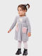 Children's Dress Long Sleeve Gray