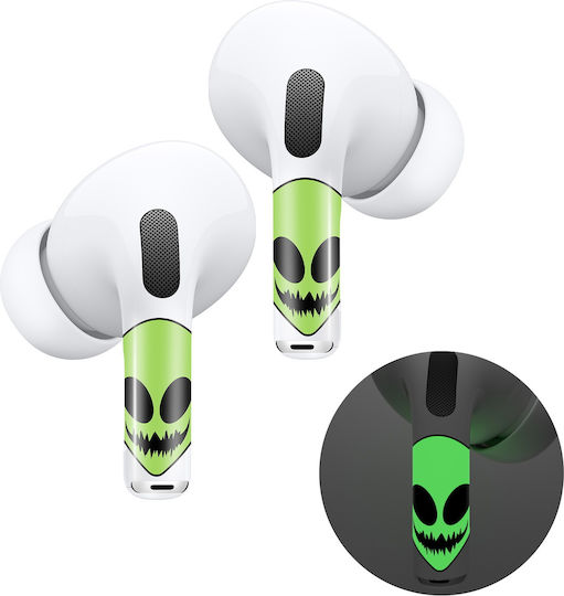 Rockmax Glow Art Skin Αυτοκόλλητα σε Πολύχρωμο χρώμα για Apple AirPods Pro