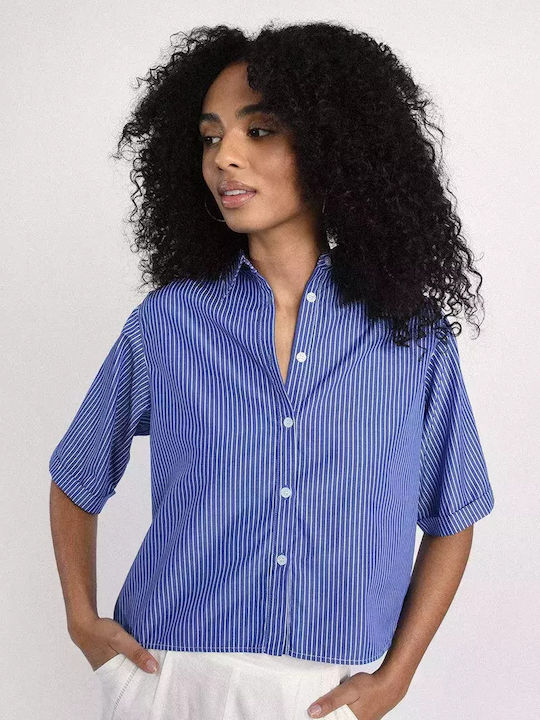 Molly Bracken Women's Long Sleeve Shirt Blue