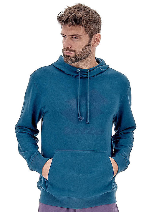Lotto Sweatshirt mit Kapuze Blau