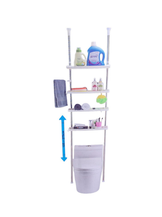 Wall Mounted Bathroom Shelf Inox