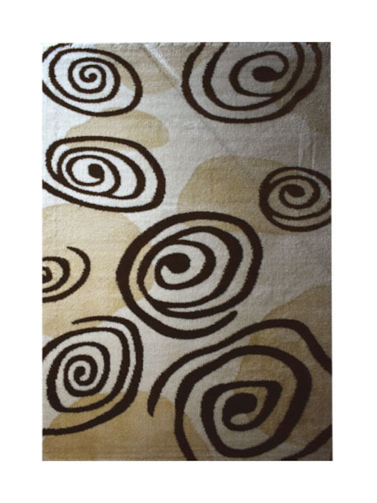 Alexander Carpets Senta 7390 Teppich Rechteckig Synthetisch,Polyester/Cotton/Leather Beige