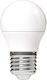 123led Λάμπα LED 5.5W για Ντουί E27 και Σχήμα P45 Θερμό Λευκό 470lm Dimmable