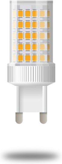 Lucas Λάμπα LED 10W για Ντουί G9 Φυσικό Λευκό 880lm