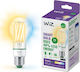 WiZ Smart Bulb LED 4.3W for Socket E27 and Shape A60 Warm White 903lm