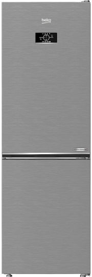 Beko Combină frigorifică 316lt NoFrost Î186.5xL59.5xA66.3cm. Inox B5RCNE365HXB