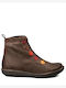 Chacal Leather Women's Ankle Boots Brown