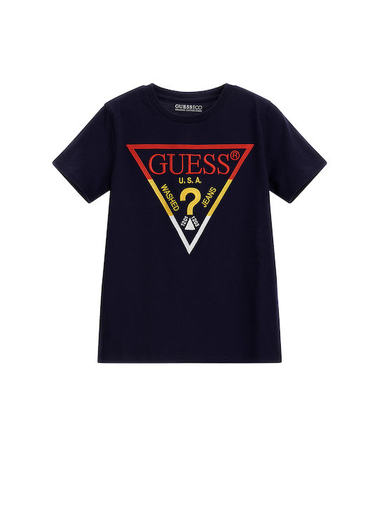 Guess Kids' T-shirt Blue