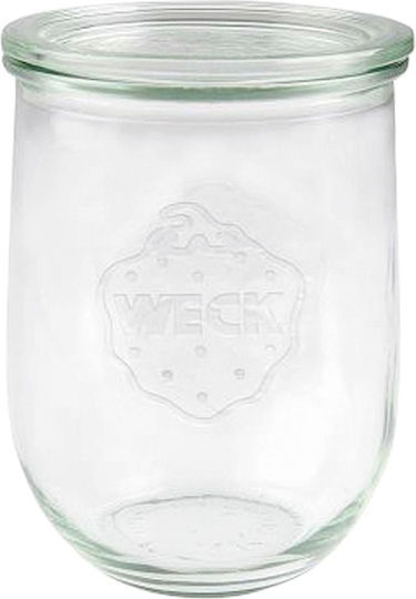Weck Weck Allgemeine Verwendung Glasvase mit Deckel Transparent 1062ml