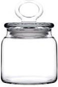 Espiel Kitchen Slim General Use Jar with Lid Glass Transparent 575ml