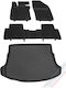 Rezaw Plast Set of Front and Rear Mats 5pcs for Toyota Lexus Black
