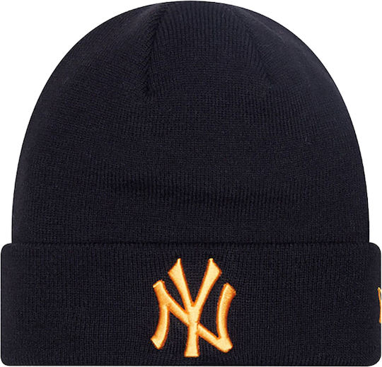 League Essential Neyyan Beanie Unisex Beanie Gestrickt in Schwarz Farbe