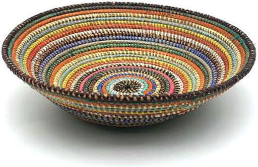 Fruitieră Wicker Multicolor 33buc