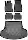 Rezaw Plast Set of Front and Rear Mats 5pcs for Kia Stinger 2018 2023 Black