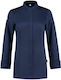 Le Nouveau Chef Coat Chef Female Blue with Long...