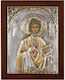 SilverBrand.gr Image saint Panteleimon Silver 20x16cm